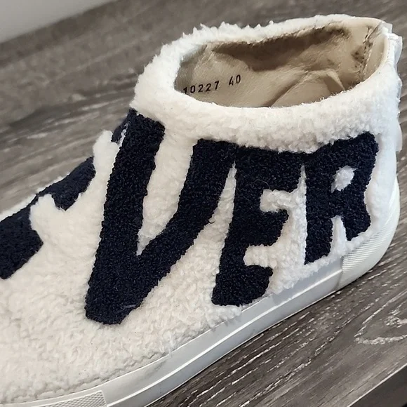 Joshua Sanders What Ever Fuzzy Zipper Back Sneaker Booties - Picture 3 of 8